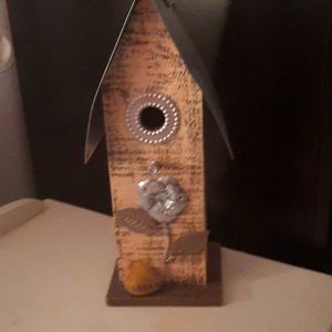 Decorative indoor bird house